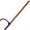 Black + Steel, variant on log peavy 49" wood loging tool ,log roller tool loging cant hook wooden handle