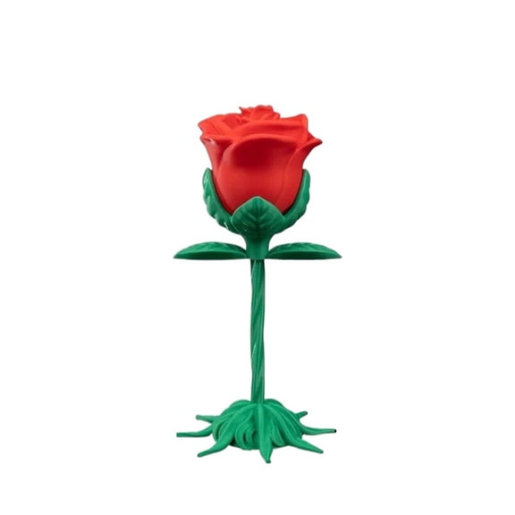 1PC Rose Endless Bloom 3D Printing