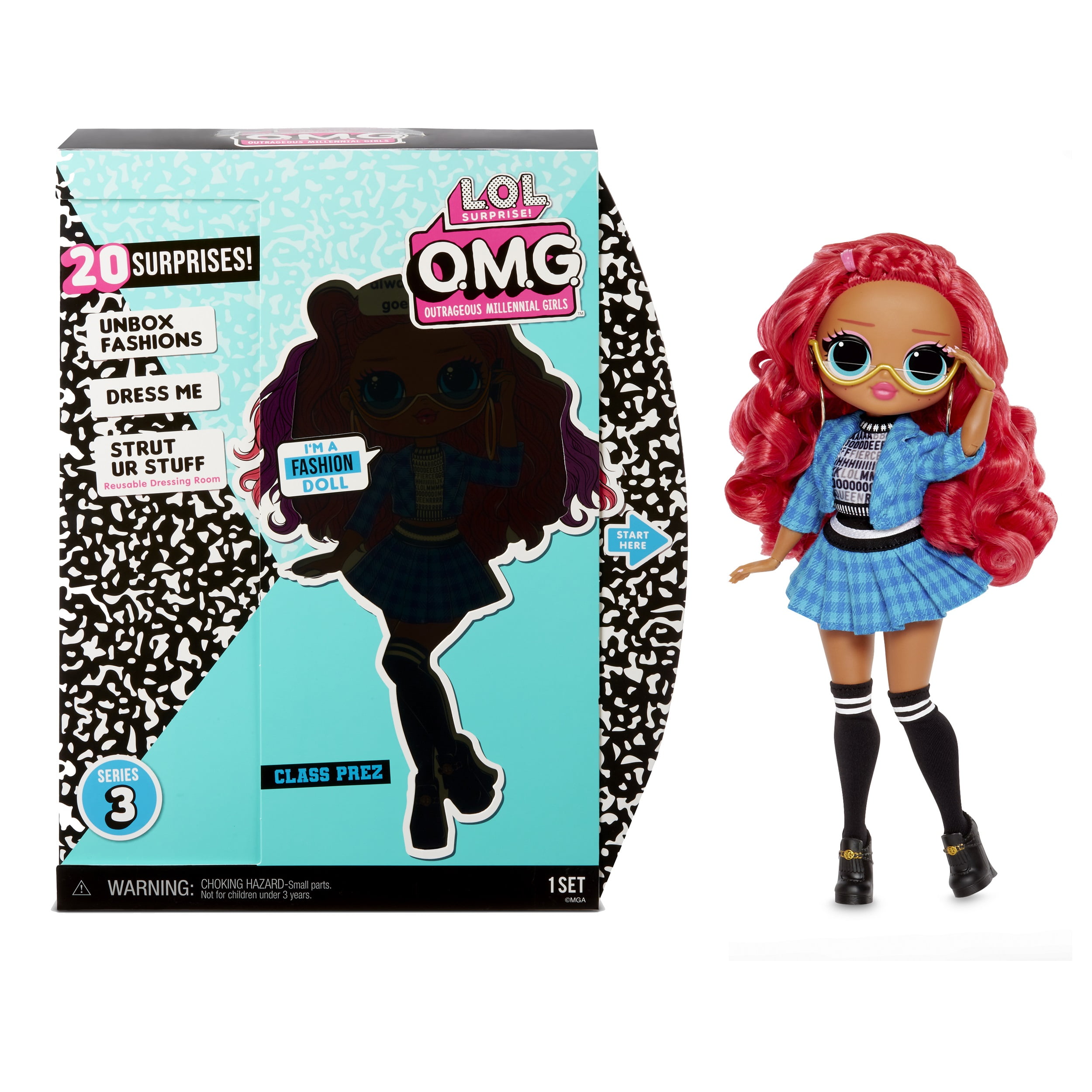 LOL Surprise OMG Doll Series 4 Style 1 