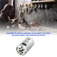 thumbnail image 4 of Motor De Corriente Continua Con Rodamiento De Bolas Delantero Motor Portátil De Bajo Ruido De Acero Inoxidable Con Ajuste De Par Potente Para Rodamiento De Bolas Delantero Rs-555 Guardurnaity VI004593-00, 4 of 7