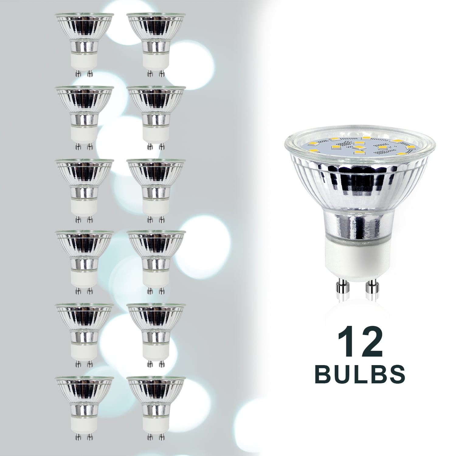 MR16 GU10 LED Light Bulb 120V 7 Watt Equal 50W Dimmable 520 Lumen DayLight 
