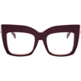 thumbnail image 4 of FEISEDY Square Oversized Glasses Frame Eyewear Women B2475, 4 of 6