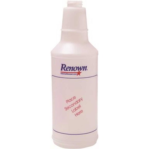 Renown REN05122 16 oz. Plastic Spray Bottle with Graduations