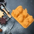 thumbnail image 4 of Halloween Pumpkin Baking Mold - 3D Silicone Candy/Soap/Candle Mould for Thanksgiving & Autumn Treats, Cupcakes & Home Decor, 4 of 8