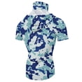 thumbnail image 5 of Men's Lightweight Camouflage Gradient Quick Dry Fishing Hoodie Shirt - UPF 50+ Sun Protection Short Sleeve Shirts with Neck, 5 of 7