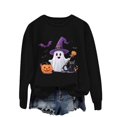 thumbnail image 5 of Sweatshirt for Women Perfect For Daily Wear or Loungewear! The Best Choice for Halloween XL Pink Halloween Sweatshirt, 5 of 5