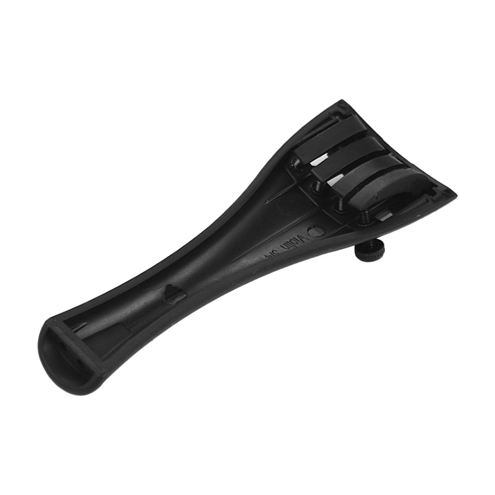 walmeck Carbon Fiber Violin Fiddle Tailpiece for 3/4 Violins with Four