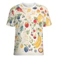 thumbnail image 5 of Various Fruits T Shirts Basic T-Shirt Short Sleeve Ladies Tee Shirt Summer Graphic Clothing, 5 of 6