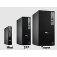 thumbnail image 6 of Dell Pro Slim QCS1250 SFF Desktop (Replaces OptiPlex SFF), Intel Ultra 7-265K, 16GB DDR5, 512GB NVMe SSD, WiFi 6E, BT, USB-C, HDMI/DP, Windows 11 Pro, Small Form Factor Business PC – Black, 6 of 8