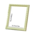 thumbnail image 3 of Dongrere 5x7 Inch Picture Frame Vertical Tabletop Standing Display Frame for Family Wedding Portrait Home Bedroom Desk Shelf Decor, Green, 3 of 6