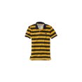 thumbnail image 1 of Aeropostale - Polo de rugby a rayas con textura A87 para hombre, amarillo, pequeño, 1 of 1