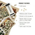 thumbnail image 2 of Lantern Press 1000 Piece Jigsaw Puzzle, Butterflies, C, Vintage Bookplate, Adolphe Millot Artwork, 2 of 5