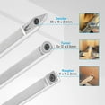thumbnail image 3 of TFixol Carbide Wood Lathe Tools, Woodturning Tools Wood Lathe Turning Tool Set, with Round/Square/Diamond Insert and Interchangeable Aluminum Alloy Grip Handle, 3 of 7