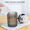 thumbnail image 3 of EIGTHTAIL Foaming Hand Soap Dispenser Bathroom Soap Dispenser or Lotion Dispenser for Kitchen Refillable Clear Glass Soap Dispenser with Large Pump (Clear-Foaming) for Essential Oil Shamp, 3 of 10