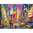 thumbnail image 4 of Buffalo Games Cities in Colour Times Square Stroll 750 Piece Jigsaw Puzzle, 4 of 5