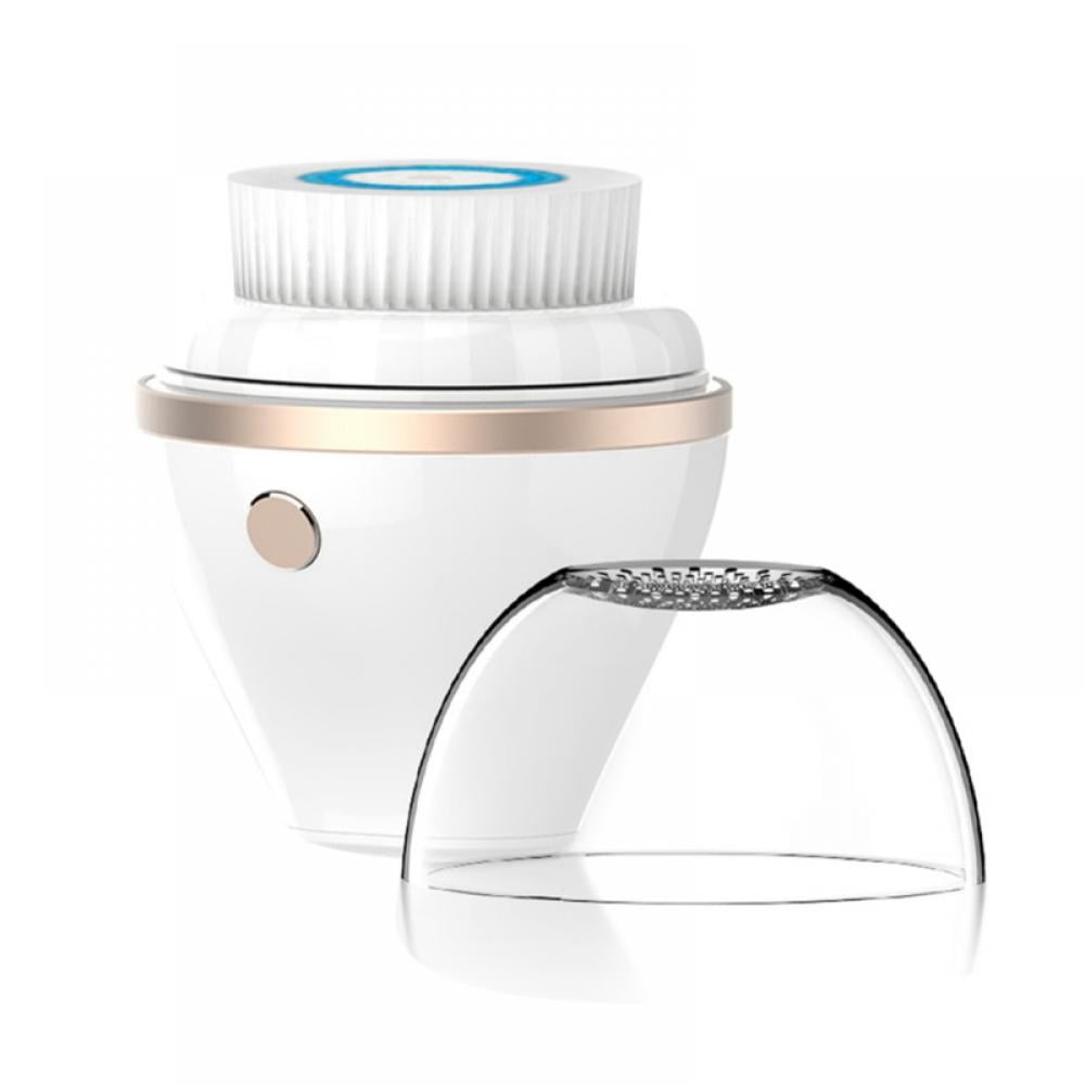 Facial Cleansing Brush,Waterproof Face Brush Rechargeable Facial Scrub Brush Silicone with 3 Mode 3 Face Brush Head for Exfoliating Massaging