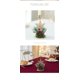 thumbnail image 4 of Nvzi Portavelas navideño de hierro, candelabro navideño de hierro dorado con ramas de pino y piñas, adornos de escritorio para exhibición navideña en el comedor, hogar y decoración, D, 4 of 4