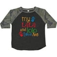 thumbnail image 3 of Inktastic Lala Lolo Loves Me Grandchild Boys or Girls Toddler T-Shirt, 3 of 5
