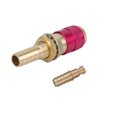 thumbnail image 2 of 2pcs Welding Torch Quick Connector Water Cooled and Air Adapter TIG Welding Torch Metal Connector φ10 Blue Red Workhe, 2 of 9