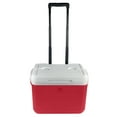 thumbnail image 6 of Ozark Trail 30 Quart Capacity Hard Side Wheeled Cooler, 42-Can, Red, 6 of 12
