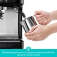 thumbnail image 4 of CASABREWS ULTRA Espresso Machine, Professional 20 Bar Espresso Maker with 58mm Commercial Portafilter, Adjustable PID Temperature Control, LCD Display & Steam Wand,Black., 4 of 10