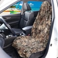 thumbnail image 2 of Garronmavis Waterproof Non-Slip Front Car Seat Towel Cover, Universal Fit Easy Installation Seat Protector, Sports Car Towel Mat for Cars SUV Trucks Sedan Van for Gym Beach Hiking Outdoor Activities, 2 of 8