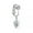 4, variant on MATROOY 1Pc Fake Belly Button Ring Fashion Non Piercing Earring Clip Jewelry Accessories-1