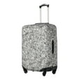 thumbnail image 2 of Cauagu Silver Glitter Print Travel Luggage Cover,Travel Dust-proof Suitcase Cover Softside Suitcase Protector for 18-32inch,Not Included Suitcase, 2 of 8