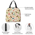 thumbnail image 3 of Easygdp Monkeys in the Jungle Premium Insulated Lunch Bag - Waterproof Oxford Cloth, Aluminum Foil Lining, Large Capacity, Front Pocket, Unisex for Work, School, Outdoor Activities, Picnics, 3 of 5