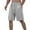 Grey, variant on Athletic Gym Mens Shorts - Men's Workout Gym Shorts Athletic Shorts Casual Work Flat Front Shorts Stretch Waist Athletic Gym Short Mens Gym Shorts with Pockets