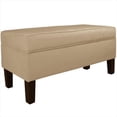 thumbnail image 1 of Skyline Furniture 848ESPPRMOTM Storage Bench In Premier Oatmeal, 1 of 1