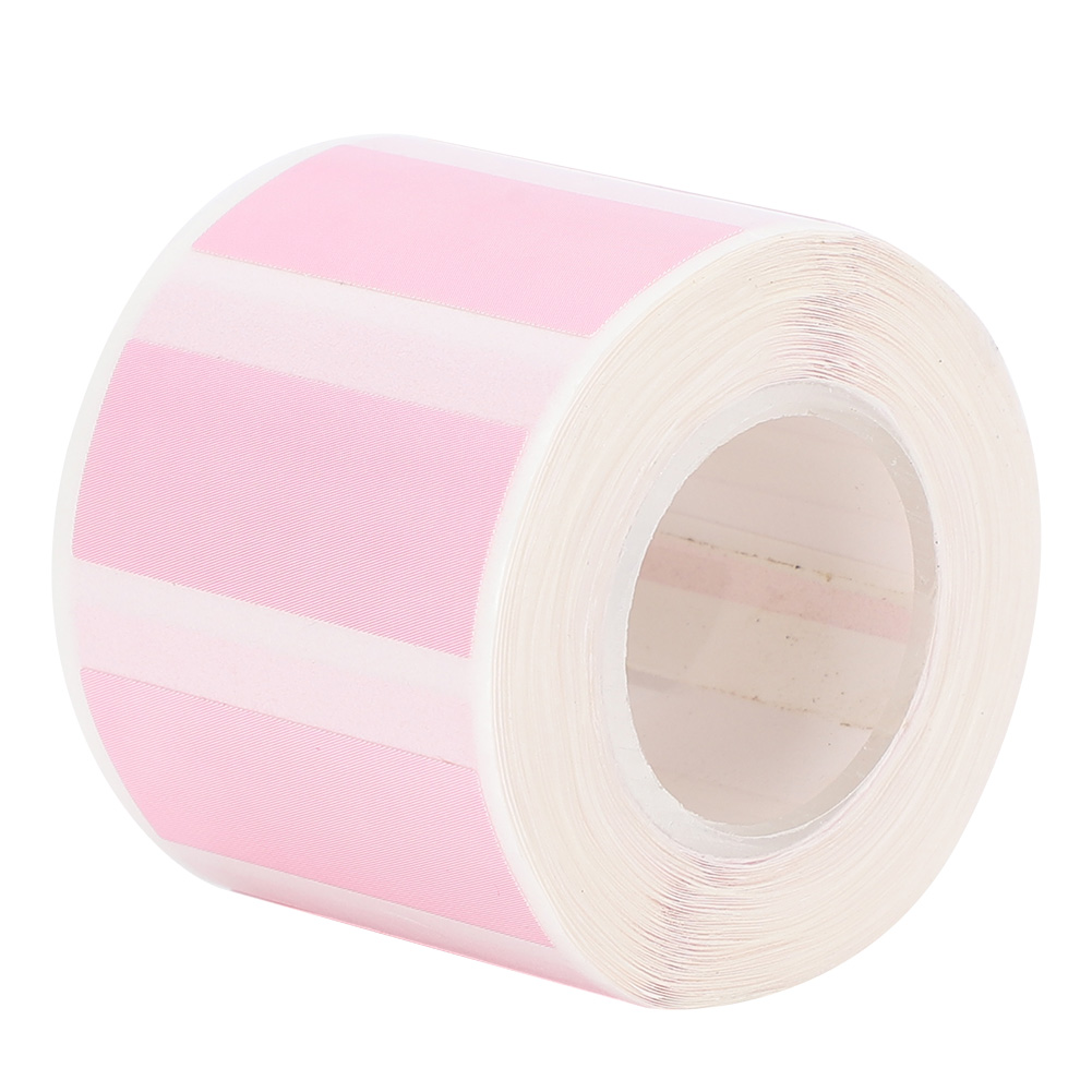 Fyydes 30x12mm Thermal Label Paper Waterproof Oil‑Proof Sticker for Office Printers EQ11 Pink,Thermal Label Paper,Waterproof Label Sticker