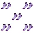 thumbnail image 1 of Eigraketly Calcetines al aire libre Mujeres Hombres Elástico Camping Senderismo Pesca Calcetines que absorben la humedad, verde y morado oscuro y M Type2 NO2 Eigraketly CBP501052, 1 of 4