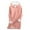 Pink, variant on Women Casual Comfort Solid Hooded Pullover Long Sleeve Lined Long Thermal Underwear Top Base Layer For Women Purple,M
