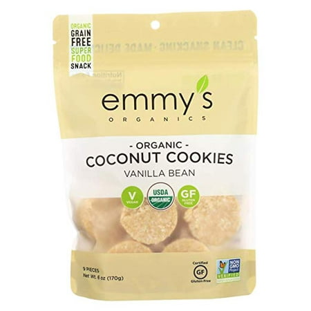 Emmys, Macaroon Coconut Vanilla, 6 Ounce (Best Coconut Macaroons Nyc)