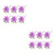 thumbnail image 1 of Flores de lirios artificiales Advancent 6 piezas PVC decorativas, 1 of 6