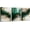 Green and Gold, variant on Emerald Green Wall Art,for Dining Room Bedroom Bathroom Living Room Wall Decor, Green and Gold Abstract Canvas Wall Art, Modern Glam Home Office Wall Decoration 12" X 16" X 3 Pieces