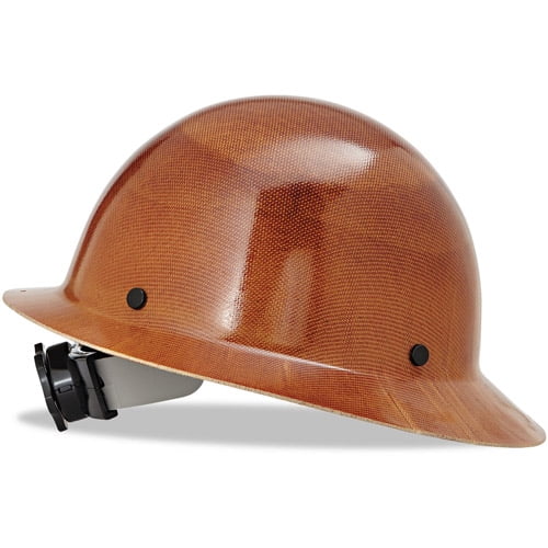 MSA Natural Tan Skullgard Class G Type I Hard Hat With Fas-Trac Suspension by MSA