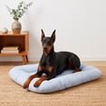 thumbnail image 5 of Pet Bed Mat for Dogs Cats Soft Fuzzy Cozy Sleeping Pad Breathable Pet Cushion for Crate Kennel Sofa Floor Indoor Use Small Medium Large Animals, Dog Bed Mat, Enclosed Dog Bed, Blue, L, 5 of 6