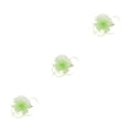 thumbnail image 2 of pitrice 1/2/3/5 Maille Fascinator Femmes Coiffure Prom Maquillage Nuptiale Scène Réglable Performance Photo Coiffe Fille Bande de Cheveux Vert Clair 3PCS, 2 of 6