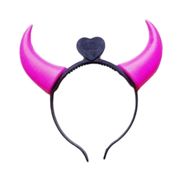 Billuyoard Banda para el cabello portátil lindo alimentado por reutilizable iluminación colorida al aire libre fiesta en casa Festival maquillaje Kits de decoración para fiestas Rosado Billuyoard HA071589-04
