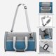 thumbnail image 5 of Bolsa plegable para gatos, portátil, transpirable, para viajes al aire libre, suministros para mascotas, 5 of 6