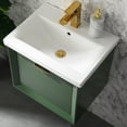 thumbnail image 6 of Danbury 20" Single Bathroom Vanity with Porcelain Top - Green, 6 of 9