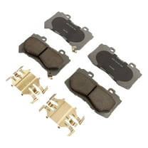 ACDelco Silver Ceramic Brake Pad Set, w/ Hardware Fits select: 2015-2020 CHEVROLET COLORADO, 2015-2020 GMC CANYON