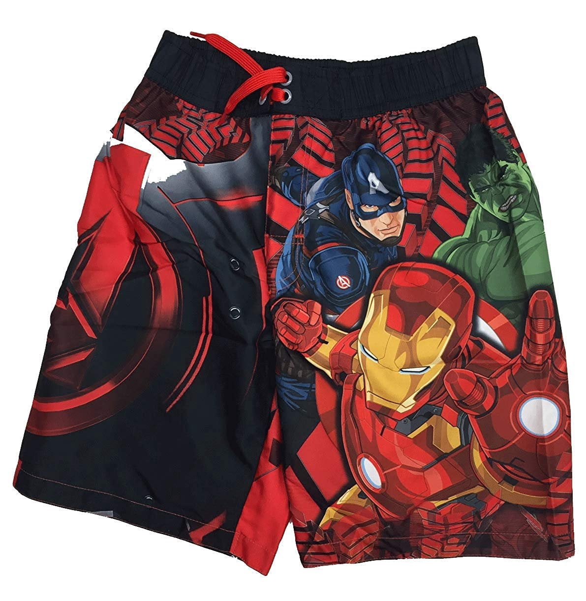 Marvel Avengers Age of Ultron Boys Swim Shorts Size 8