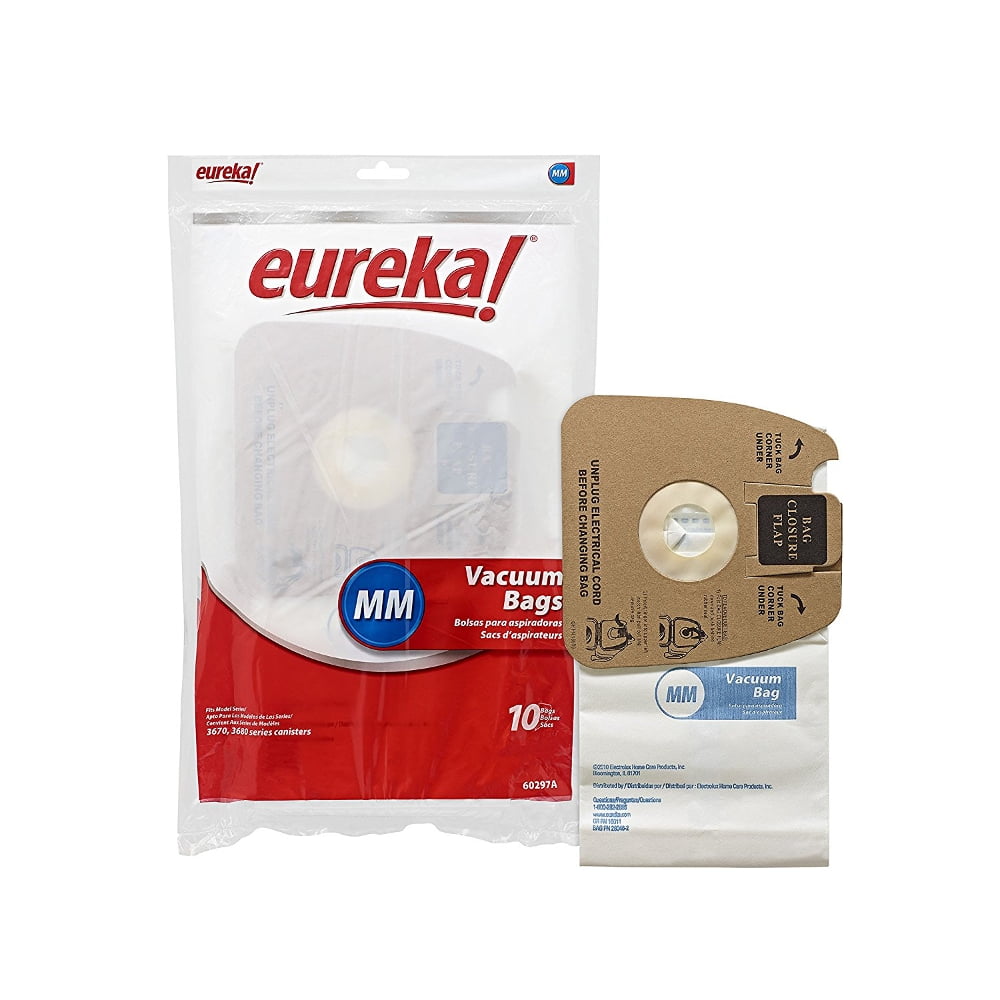 10 Genuine Eureka MM Mighty Mite 3670 3680 Canister Vacuum Bags