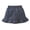 Blue, variant on GiLiling Girls Denim Skirts, Ruffle Hem Mini Skirt with Pockets, Elastic Waist Cotton Blend Skirt for Toddlers Casual School Wear (Blue, 12-24 Months)