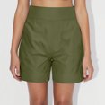 thumbnail image 1 of WILLBEST Pantalones Cortos Casuales de Verano para Mujer, Cintura Elástica, Entrepierna de 18 Cm, Cómodos Conjuntos de Playa con Bolsillos Prácticos para Uso Diario. Extra Grande, 1 of 4