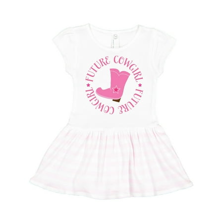 

Inktastic Future Cowgirl Girls Gift Toddler Girl Dress