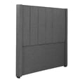 thumbnail image 2 of Cabecera Queen Size Nizza Gris Oscuro, 2 of 6